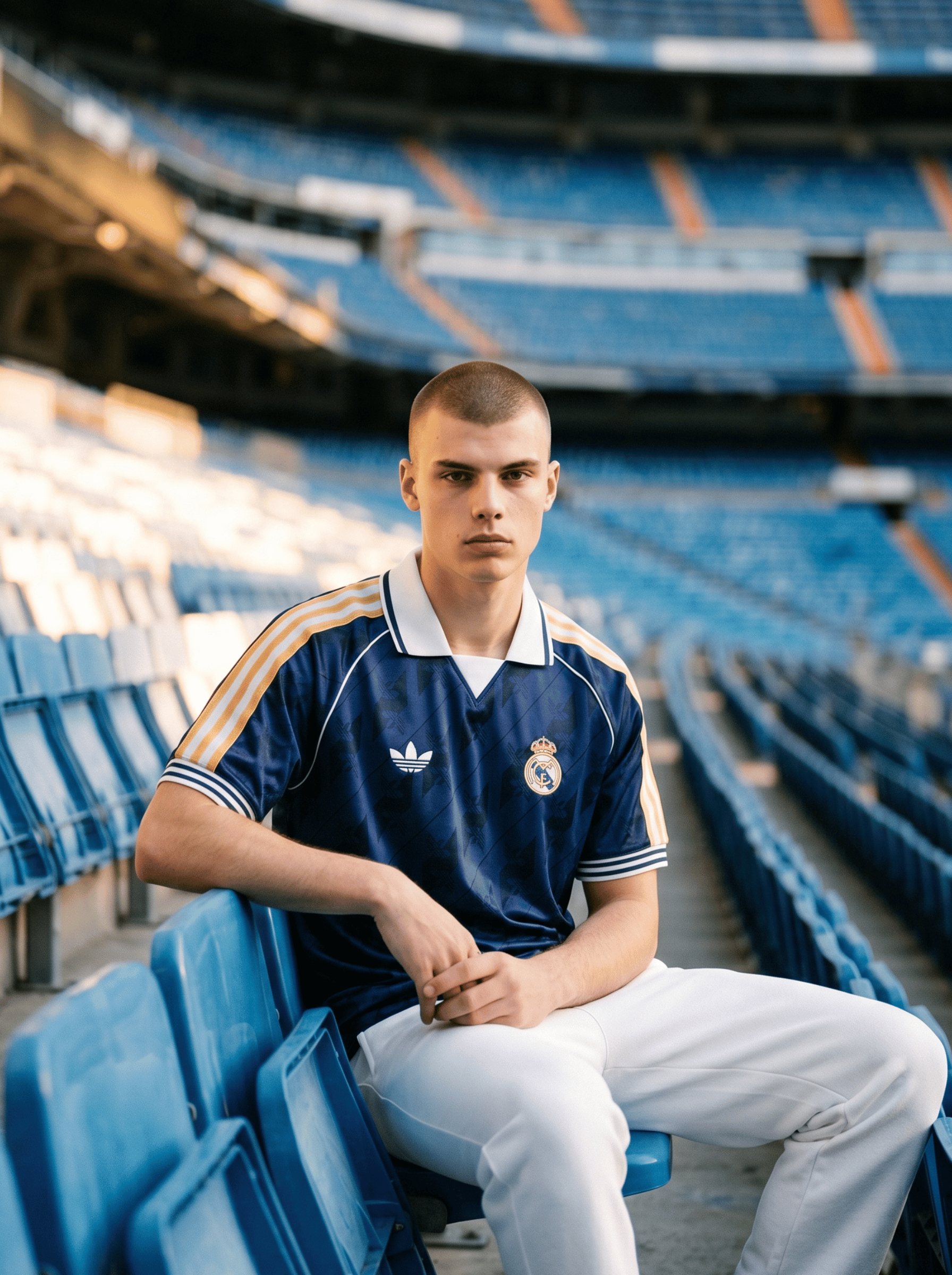 REAL MADRID CASUAL RETRO JERSEY